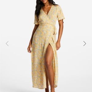 Billabong Day By Day Midi Wrap Dress